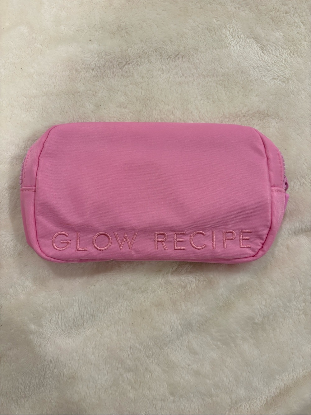 Glow Recipe Bubblegum Pink Travel Pouch
